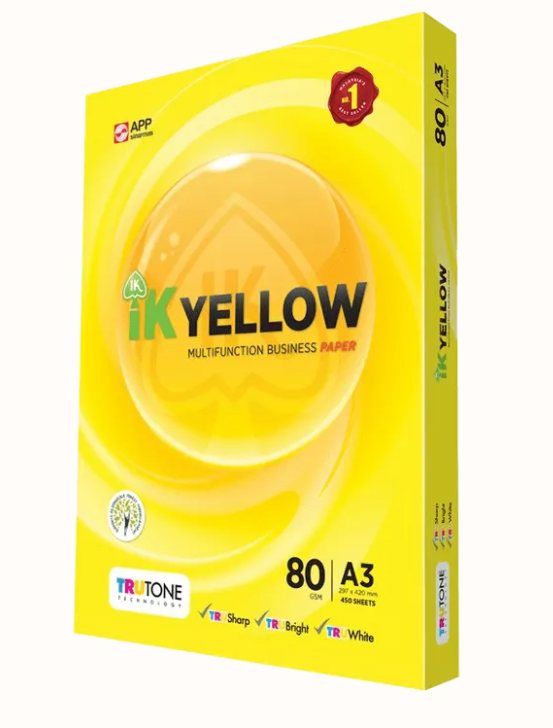 A3 80g IK Yellow 500's
