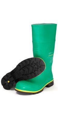 Hazmax Green ESD Safe Steel Toe Capped Unisex Safety Boot