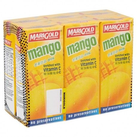 *Marigold Fruit Drink Assorted Flavor 6 x 250ml