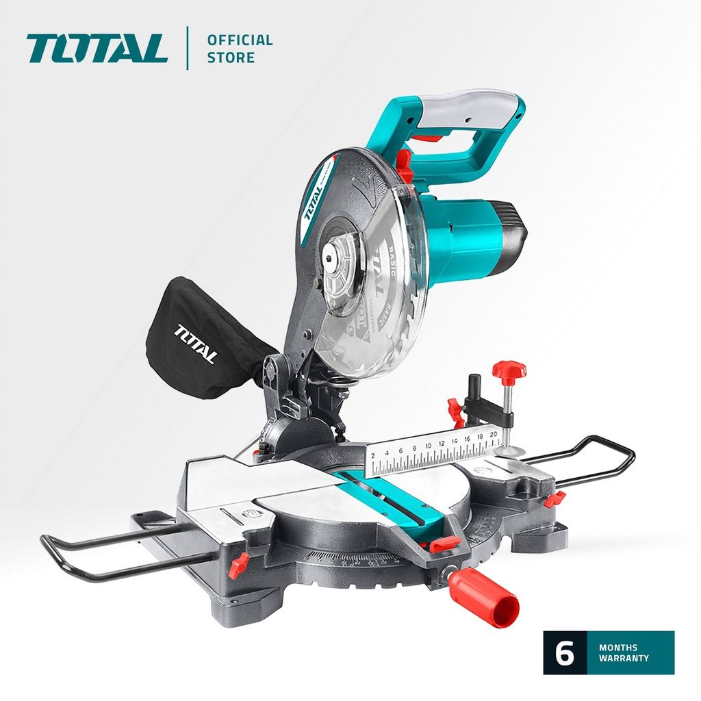 TOTAL TS42182552 MITRE SAW (PACKAGE COMES WITH 1 PC TCT BLADE / 1 PC DUST BAG)