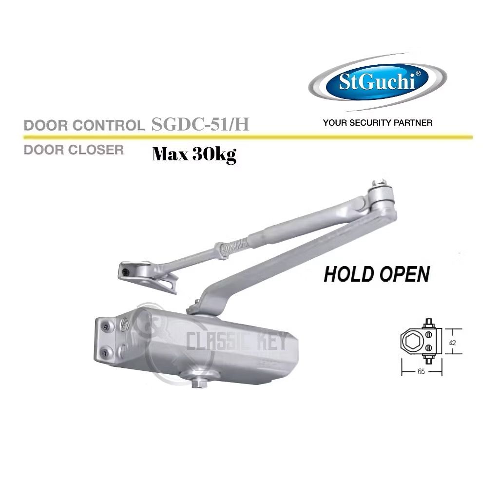 ST GUCHI DOOR CLOSER-SGDC-51