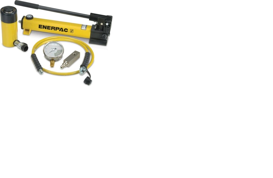 Enerpac SCR256H, 232 kN, 158 mm Stroke, Hydraulic Cylinder and Hand Pump Set