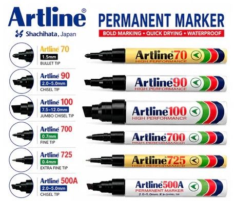 ARTLINE 70 PERM MKR (BLUE)