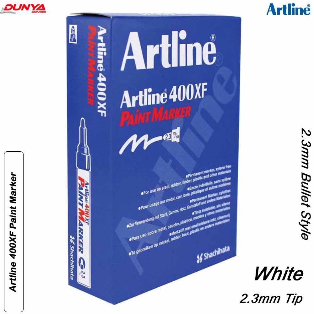 ARTLINE 400XF PAINT MARKER 2.3MM WHITE EK-400XF 12PCS/BOX