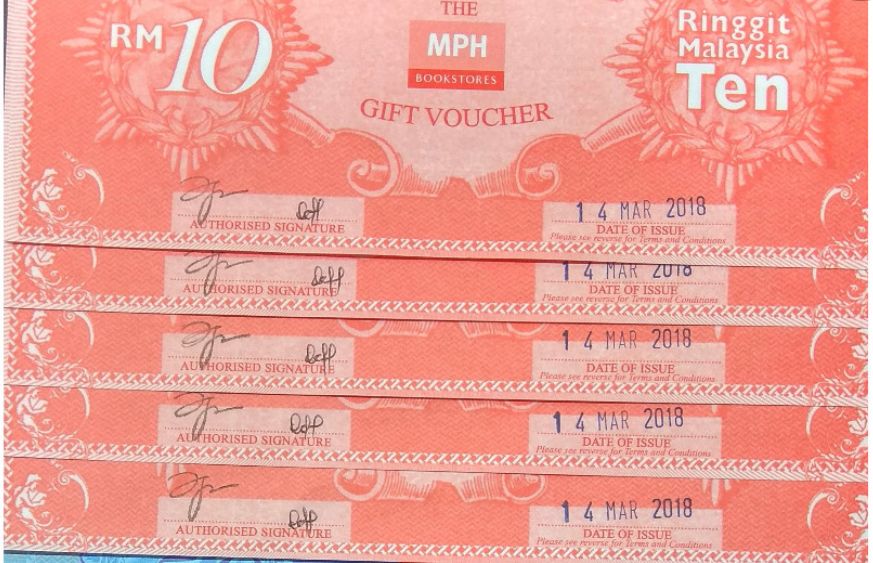 MPH Voucher MPH RM10