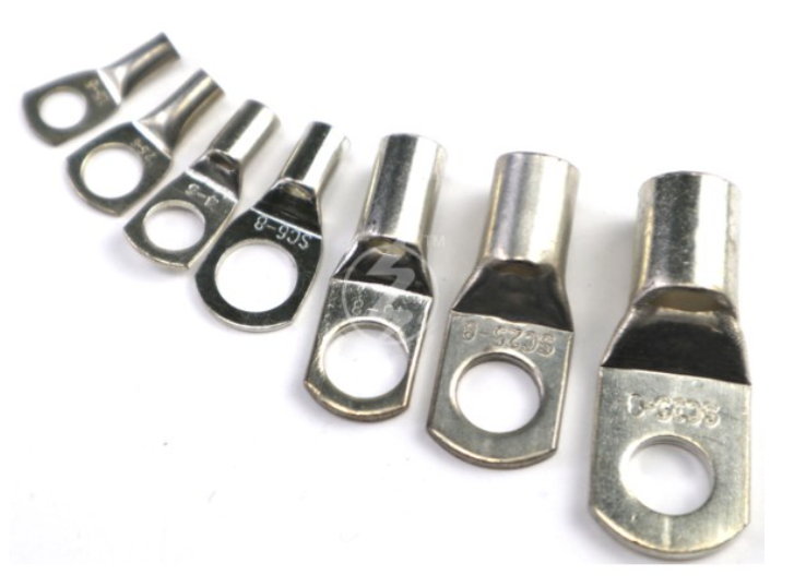CABLE LUG 10MM , 16MM, 25MM, 35MM, RING TERMINALS, CONNECTOR, TINS PLATED PURE COPPER (100PCS/PACK)