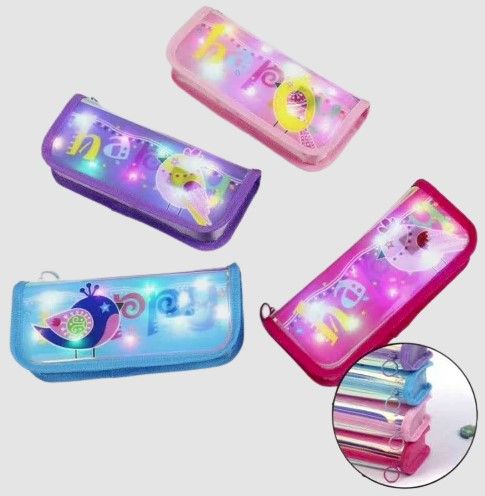 SHINNING PENCIL BAG/CARTOON PENCIL BAG