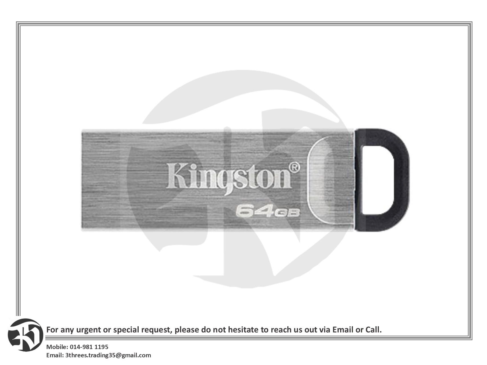 Kingston DataTraveler Kyson USB Flash Drive 64GB - 256GB