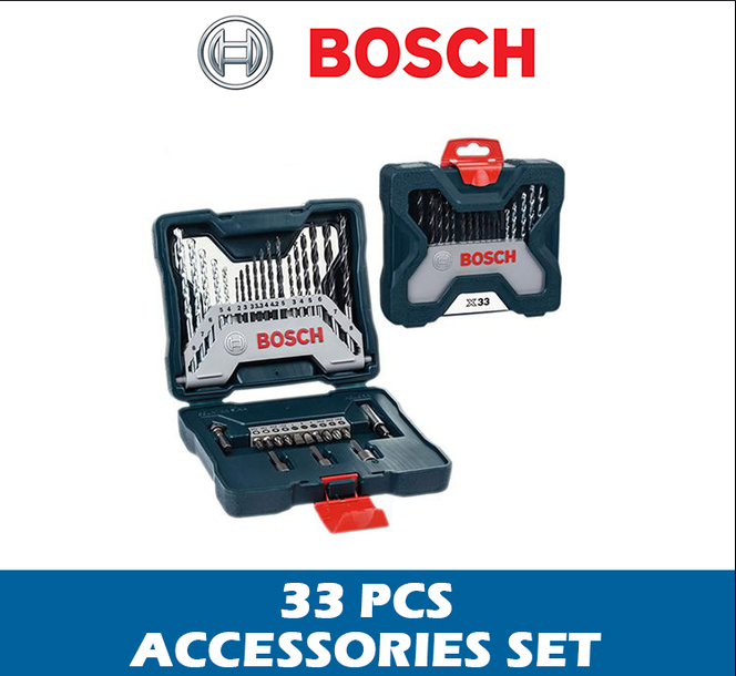 BOSCH X LINE 33PCS ACCESSORIES SET
