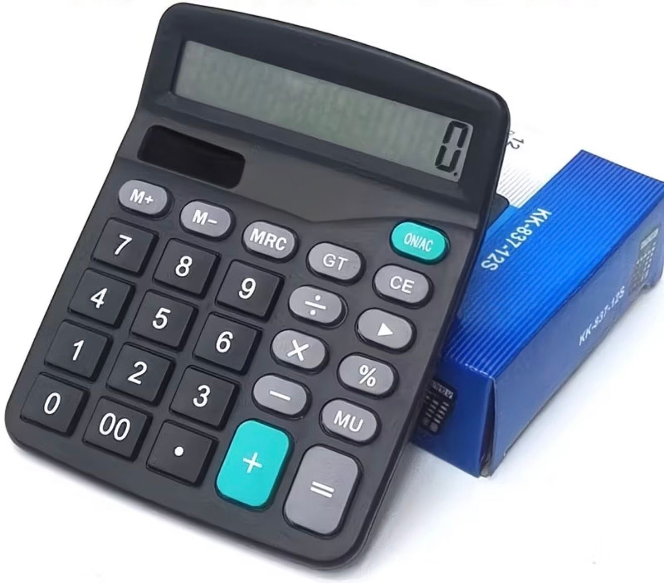 Large 837 Office/Student Calculator (Solar-Powered) – Suitable for Finance & Accounting (Unit only; batteries not included)