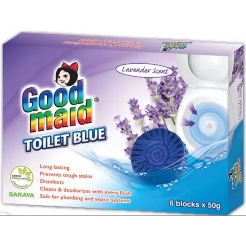 GOODMAID Toilet Blue 6pcs - Lavender