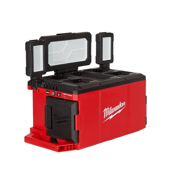Milwaukee M18™ PACKOUT™ 3000 Max Lumens Area Light/Charger (Bare) M18 POALC-0