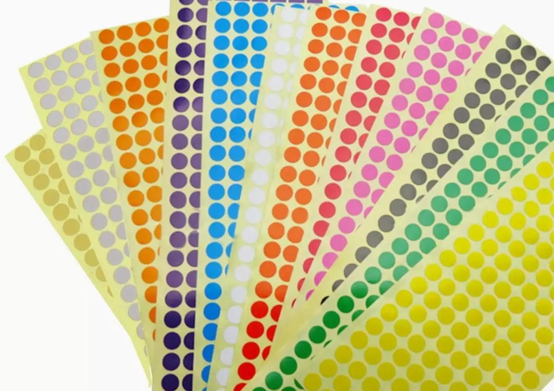 Round Label Sticker (10's/pack)