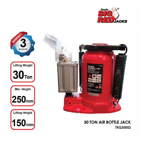 BIGRED Hydraulic Air Bottle Jack Lifting Stand 30 TON