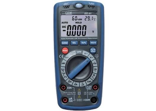 CEM DT-61 MULTIMETER WITH ENVIRONMENT