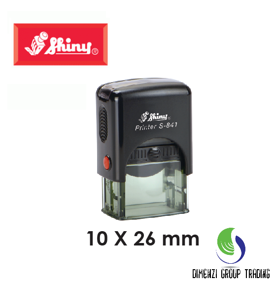 SELF INK RUBBER STAMP SHINY S-841 (10 X 26 MM)