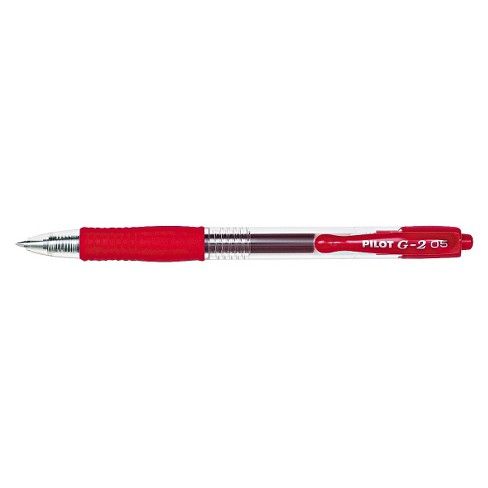 Pilot Gel Pen G2 0.5mm Red