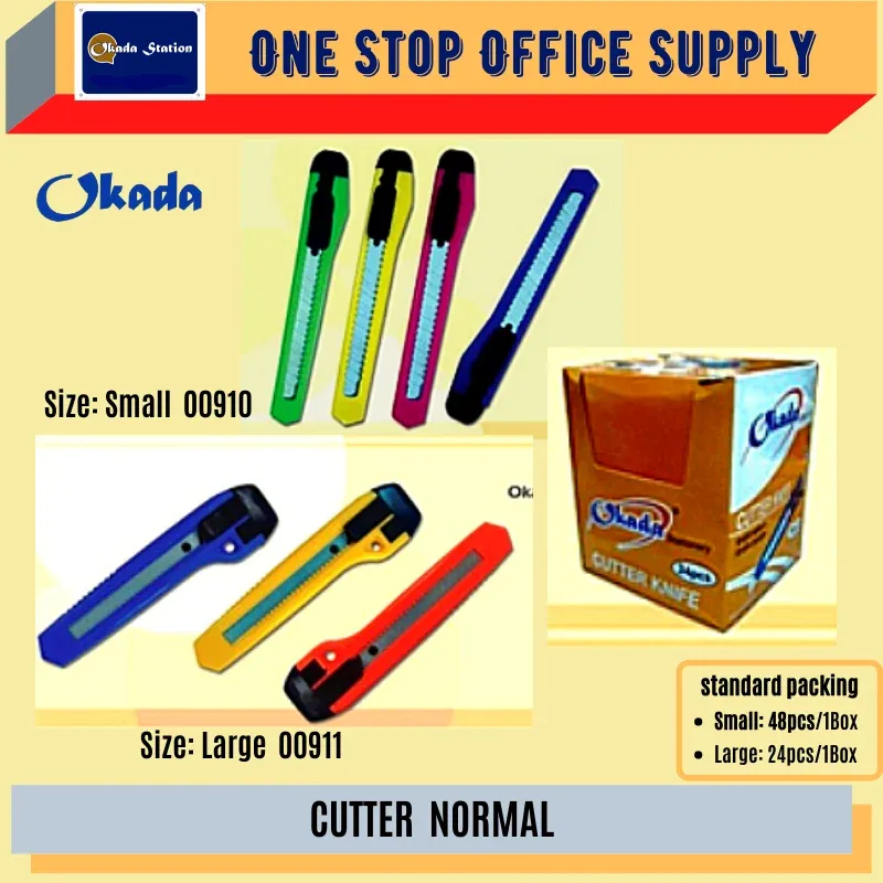 OFFICE CUTTER (BIG) (SMALL) / Okada / Cutter / Office Cutter / Big Cutter / Small Cutter