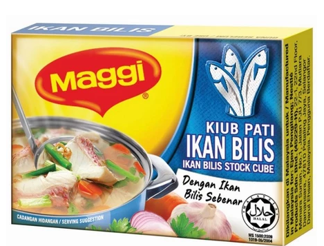 Maggi Ikan Bilis Cube 4 x 15 Pack x 60g