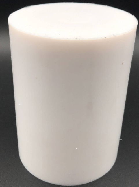 PTFE ROD WHITE COLOR ROUND BAR 320MM DIAMETER