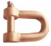 Temo 37 x 78mm Safety Rigging Shackles - Al-Br