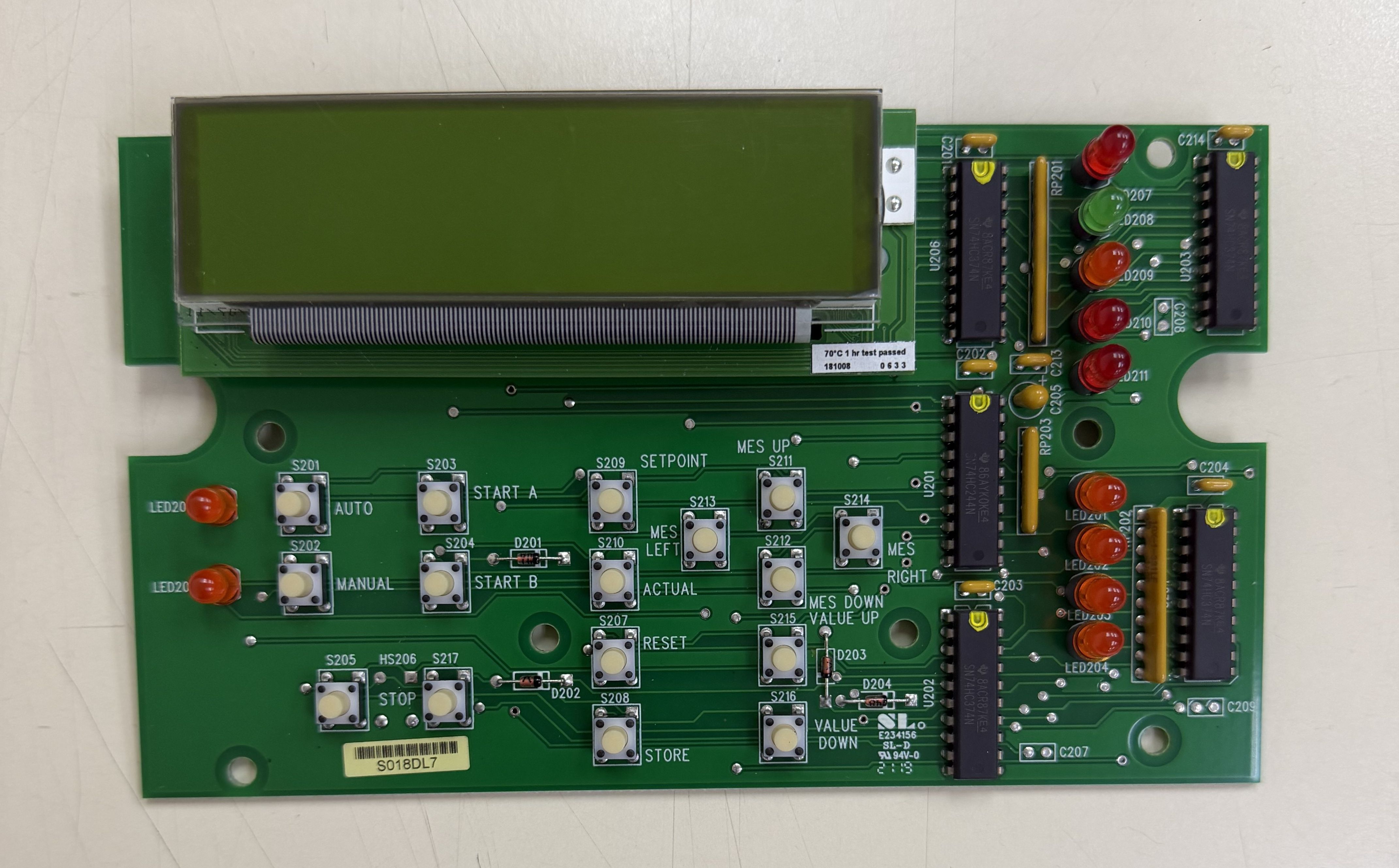 BOARD,12260007E5,GE,DSPY,MM2D200