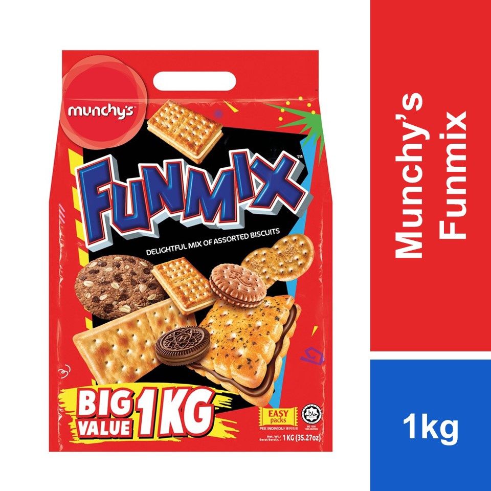 Biscuit Munchy's 900g Big Value - Fun Mix