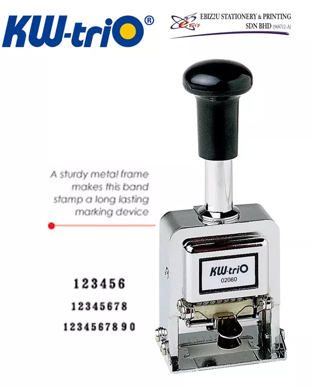 KW Trio Automatic numbering machine - 6, 8 10 digits