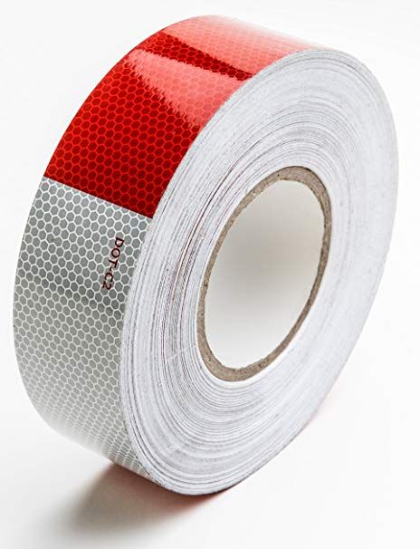 ADHESIVE WARNING TAPE -REFLECTIVE 2"