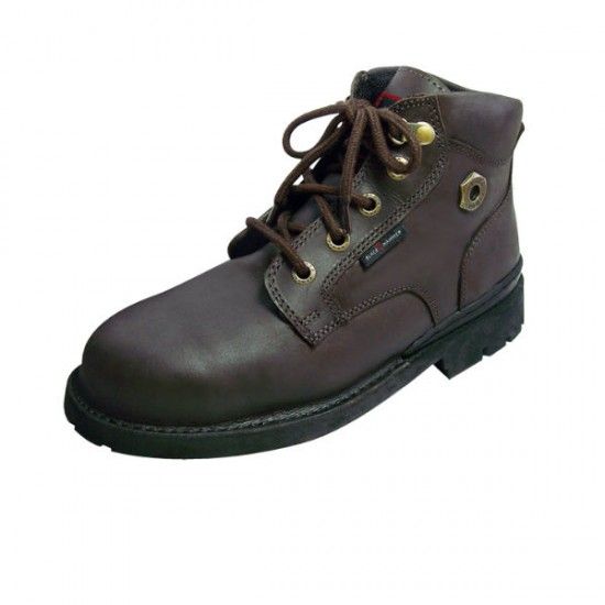 Black Hammer Mid-cut Lace Up - Brown (UK 5-10)