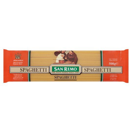 San Remo Spaghetti No. 5 Pasta 500g