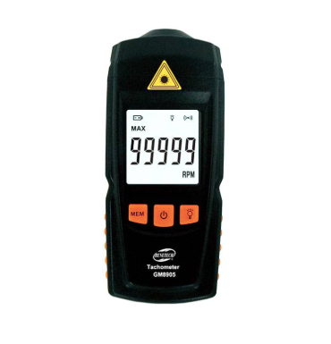 BENETECH GM8905 NON-CONTACT HANDHELD LCD DIGITAL TACHOMETER RPM TESTER