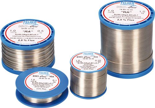 Felder Lottechnik Wire 0.5mm Lead solder - 18.600.52037 [250g]