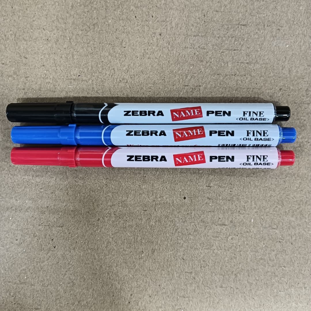 ZEBRA Permanent Name Pen Marker, Fine