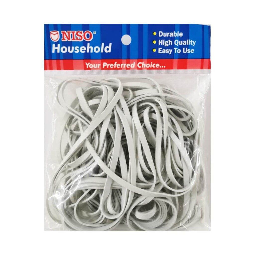 WHITE RUBBER BAND (200G / PKT)