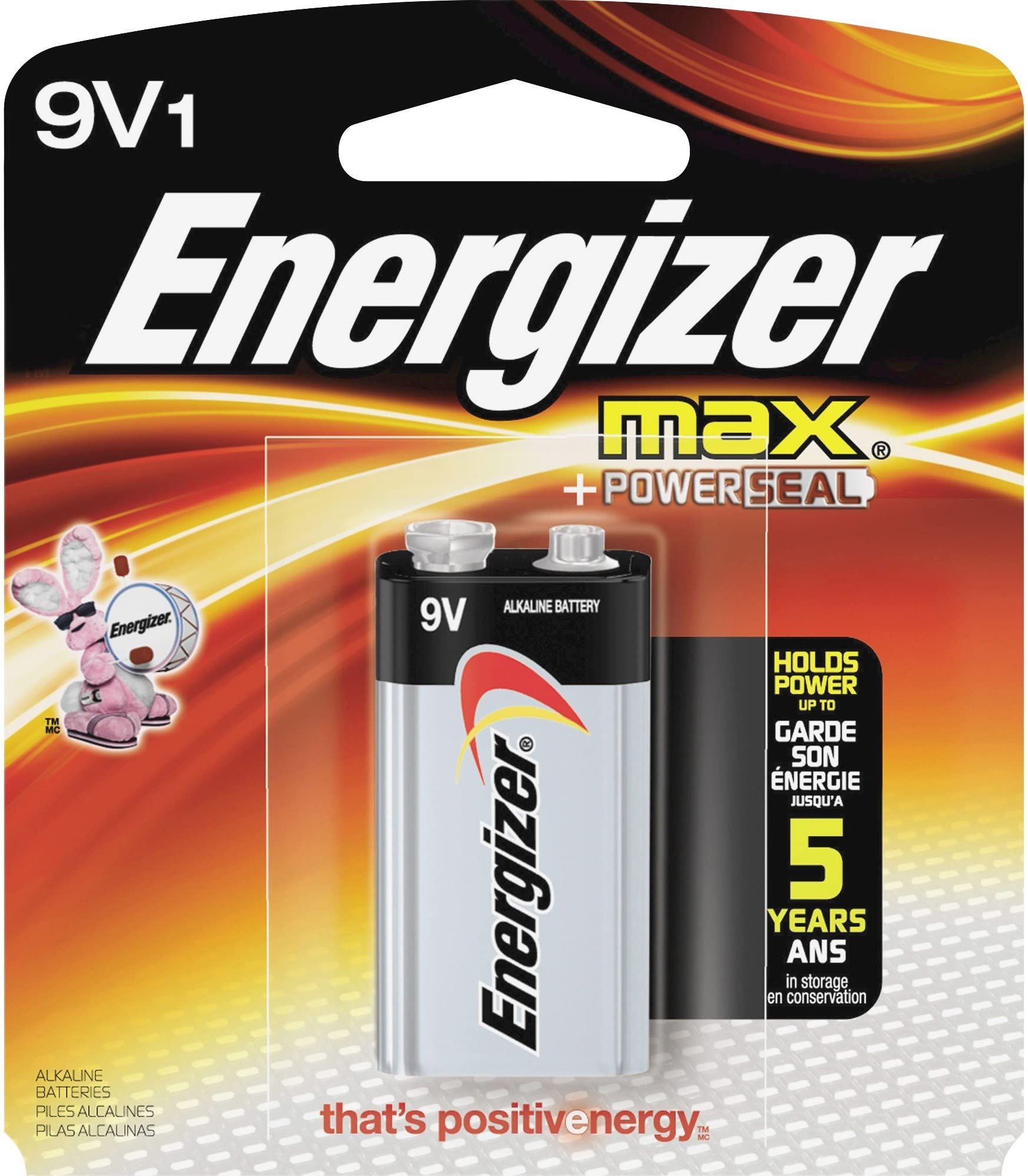 ALKALINE BATTERY 9V (1PC/CARD), 522BP