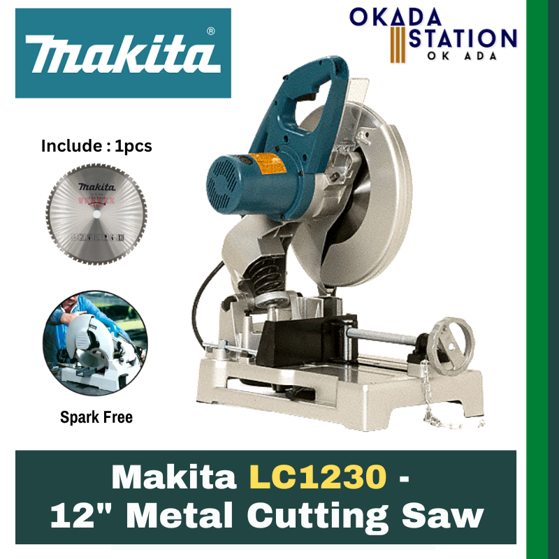 Makita LC1230 - Metal Cutting Saw (Spark Free) / Cutting Saw / Power Saw / Metal Cutting Saw / Saw