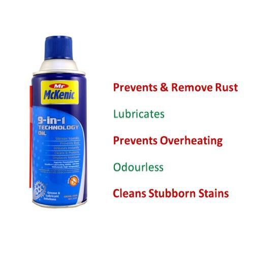 MR MCKENIC ME1208-A 9-IN-1 TECHNOLOGY OIL [400G]