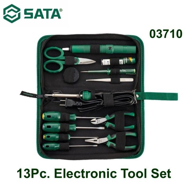 Sata 13PC. ELECTRONIC TOOL SET