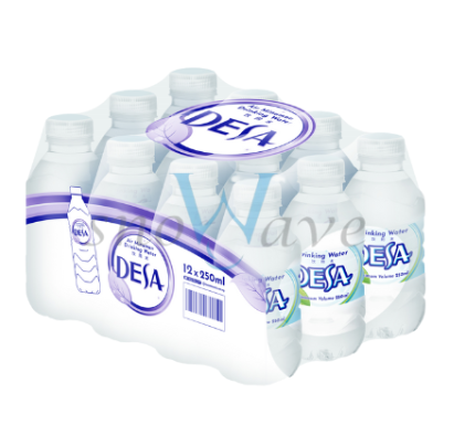 DESA NATURAL MINERAL WATER 12 BOTTLES X  250MM