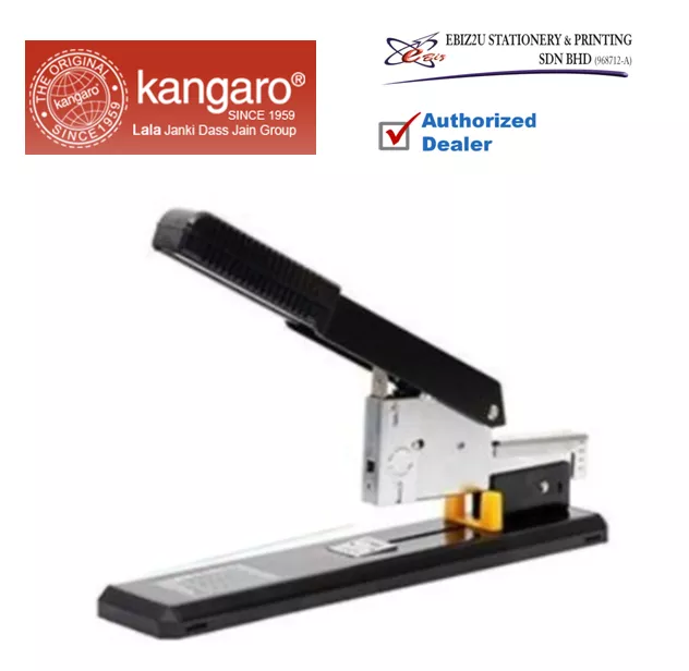 Kangaro Heavy Duty Stapler HD-12S/24 - 240 sheets (alat pengokot, kawat, stapler paper, Heavy Duty Stapler, Heavy Duty Staplers, Kangaro Stapler)