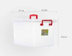 Toyogo 40 Lit Storage Box Container With Cover /Bekas Plastik Toyogo (9906)