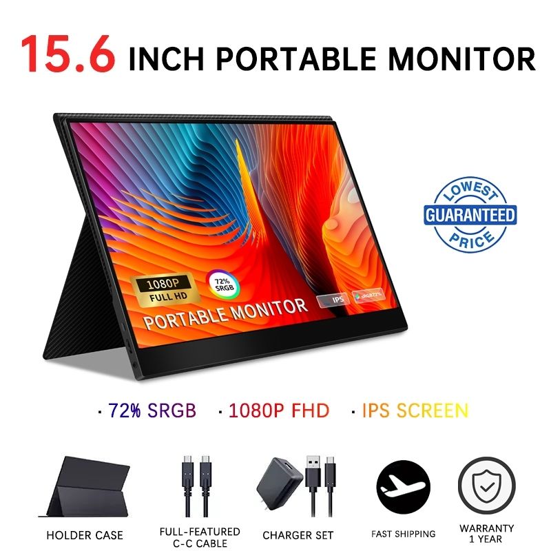 AJVXI 15.6-inch Portable monitor