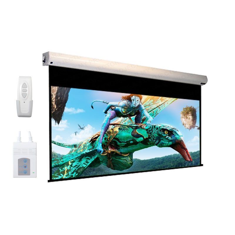 NA Electric Projection Screen 150" (SET B: PROJECTION SCREEN & INSTALLATION FOR KL, SELANGOR, TERENGGANU ONLY)