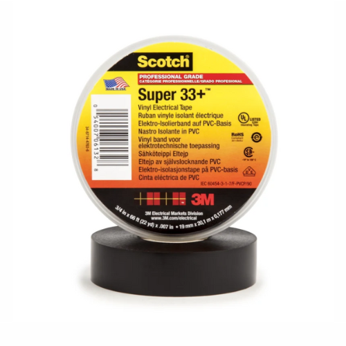 3M Scotch Super 33+ Vinyl Electrical Tape (19MM X 20 MTR)