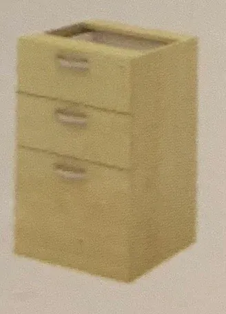 FIXED PEDESTAL 2D1F (W/O TOP AND BASE)