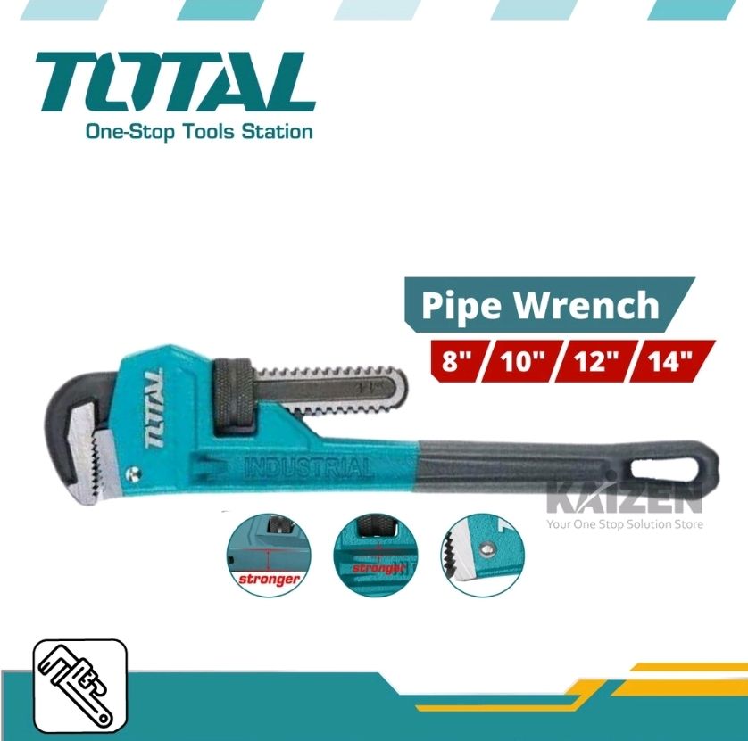Total Pipe Wrench 14"
