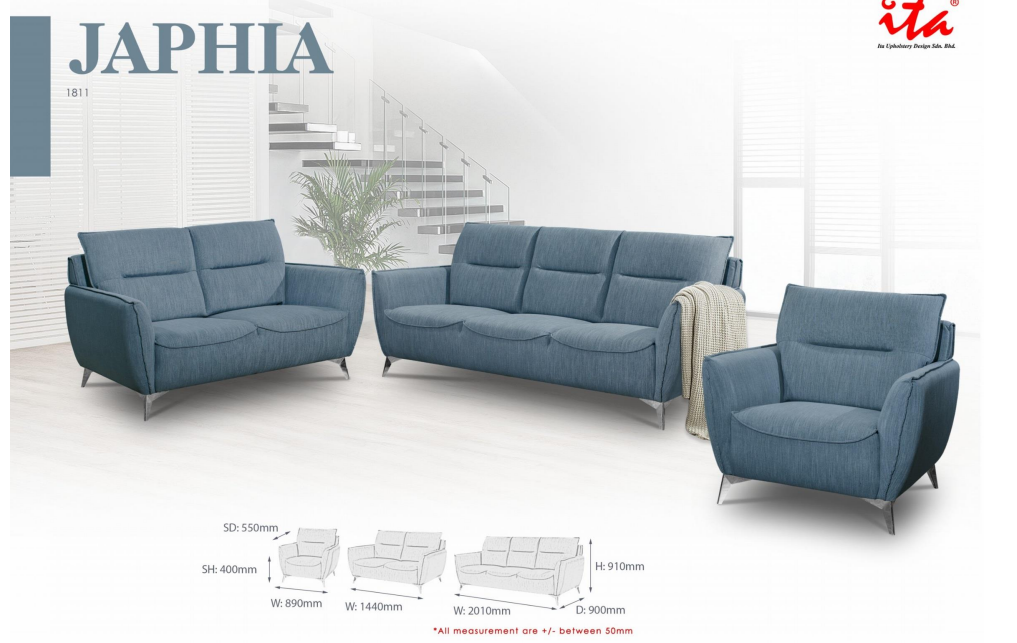 ITA OFFICE SOFA SET - JAPHIA 1811
