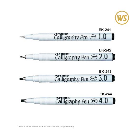 ARTLINE CALLIGRAPHY PEN -1.0MM/ 2.0MM/ 3.0MM