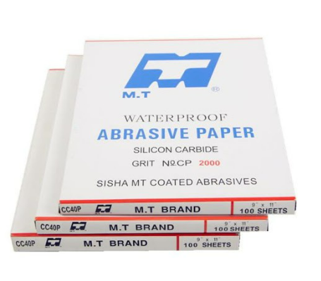 *MT Abrasive Paper/Sand Paper/Sandpaper-Waterproof/Kertas Pasir CC45P (P240) x 100pcs